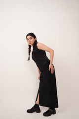 Two Piece Vest and Skirt Set
